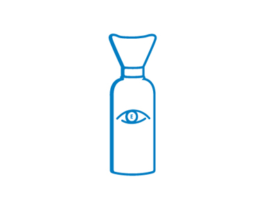 Picture of VisionSafe -FCEWB100 - Eye Wash Bottle 100ml